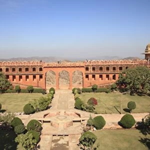 Mughal Gardens, Jaigarh Fort, Victory Fort, Jaipur, Rajasthan, India, Asia