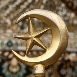 Muslim symbols, Jerusalem, Israel, Middle East