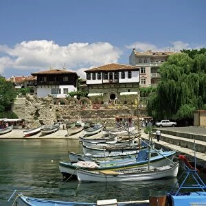 Nessebur harbour, Bulgaria, Europe