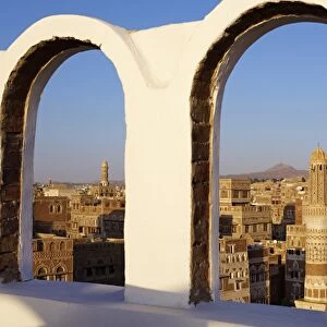 Old City of Sanaa, UNESCO World Heritage Site, Yemen, Middle East