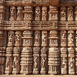 India Heritage Sites Canvas Print Collection: Sun Temple, KonÔrak