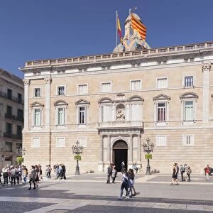 Palau de la Generalitat, Seat of Autonomous Government, Placa de Sant Jaume, Barri Gotic