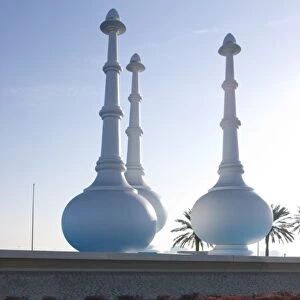 Perfume bottle monument, Doha, Qatar, Middle East