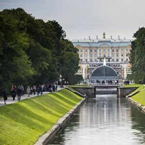 Peterhof (Petrodvorets), UNESCO World Heritage Site, St. Petersburg, Russia, Europe