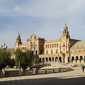 Plaza de Espana erected for the 1929 Exposition