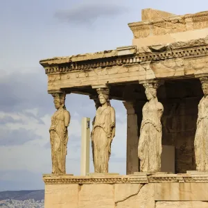 Porch of the maidens (Caryatids), Erechtheion, Acropolis, UNESCO World Heritage Site