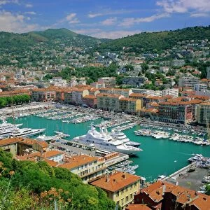 Port Lympia, Nice, Cote d Azur, Alpes-Maritimes, Provence, France, Europe