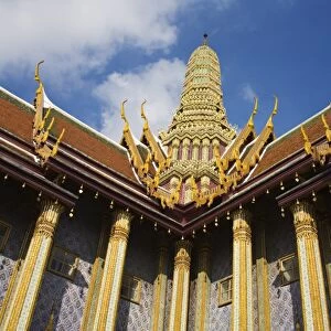 Prasat Phra Dhepbidorn at Royal Grand Palace, Rattanakosin District, Bangkok