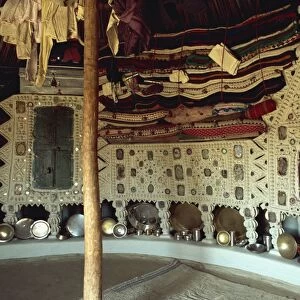 Rabari tribal interior, Kutch district, Gujarat state, India, Asia