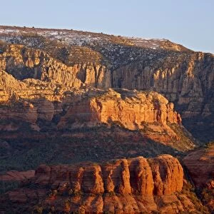 Red cliffs at sunset, Coconino National Forest, Arizona, United States of America