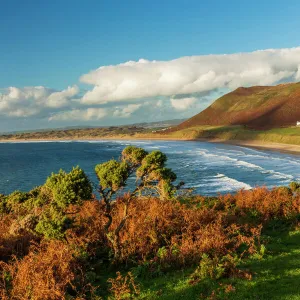 Rhossili Bay, Gower, Wales, United Kingdom, Europe