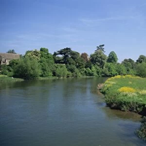 River Thames, Clifton Hampden, Oxfordshire, England, United Kingdom, Europe