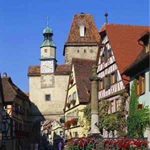 Rothenburg ob der Tauber, Germany, Europe