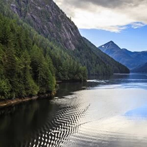 Rudyerd Bay ripples, beautiful summer day, Misty Fjords National Monument, Tongass National Forest