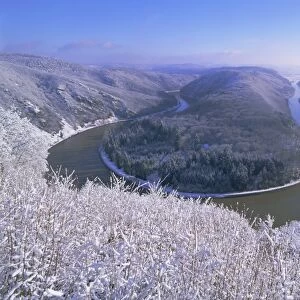 The Saar Valley near Mettlach
