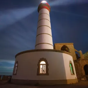 Saint-Mathieu Lighthouse at Night Print Saint-Mathieu Lighthouse at Night Print
