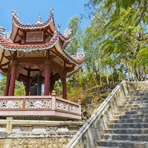 Small pagoda at Chua Long Son Buddhist temple, Nha Trang, Khanh Hoa Province, Vietnam