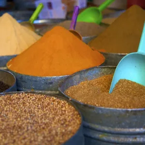 Spices, Fez, Morocco, North Africa, Africa