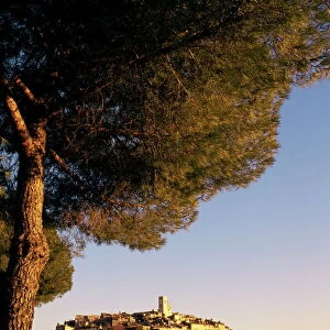 St. Paul de Vence at sunset, Cote d Azur, Provence, France, Europe