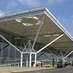 Stansted Airport terminal, Stansted, Essex, England, United Kingdom, Europe