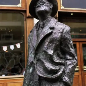 James Joyce Statue Print, OConnell Street, Dublin James Joyce Statue Print, OConnell Street, Dublin