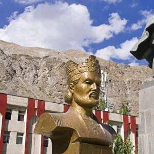 Statue of Lenin, Communism, Khorog, Tajikistan, Central Asia, Asia