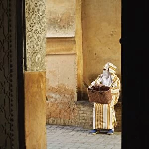 Street scene in the old town, Medina, Marrakesh, Morocco, North Africa, Africa
