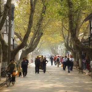 Street scene, Souzhou (Suzhou), China, Asia