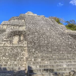 Structure IX, Becan, Mayan ruins, Campeche, Mexico, North America