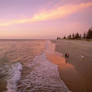 Sunset, Brighton Beach, Adelaide, South Australia, Australia, Pacific