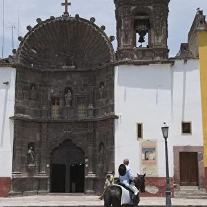 Templo de Nuestra Senora de la Salud, a church in San Miguel de Allende (San Miguel)