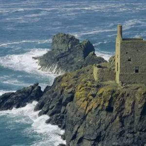 Botallack Tin Mine Print, Cornwall Coast Botallack Tin Mine Print, Cornwall Coast