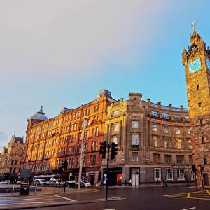 Tolbooth Steeple at Glasgow Cross, Glasgow, Scotland, United Kingdom, Europe
