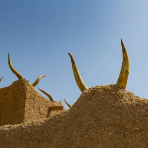 Traditional house, UNESCO World Heritage Site, Agadez, Niger, West Africa, Africa