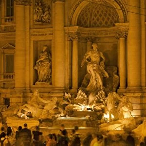 Trevi fountain, Rome, Lazio, Italy, Europe