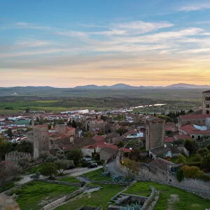 Heritage Sites Greetings Card Collection: Old Town of Caceres