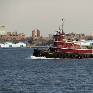 Tug on Hudson River