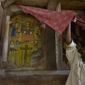 Ura Kidane Meret monastery, Tana Lake, Ethiopia, Africa