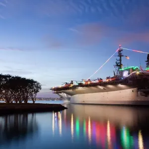 WorldInPrint San Diego USS Midway Aircraft Carrier Museum Print WorldInPrint San Diego USS Midway Aircraft Carrier Museum Print