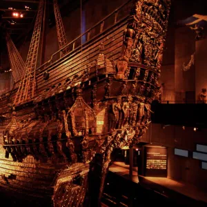 Vasa, a 17th century warship, Vasa Museum, Stockholm, Sweden, Scandinavia, Europe