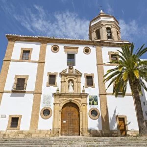 View of Iglesia de Nuestra Senora de la Merced Ronda, Ronda, Andalusia, Spain, Europe