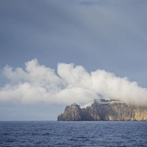A view of Leskov Island, a volcanic island in the South Sandwich Islands, South Atlantic, Polar Regions