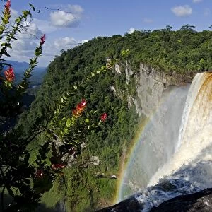 View across the rim of Kaieteur Falls, Guyana, South America