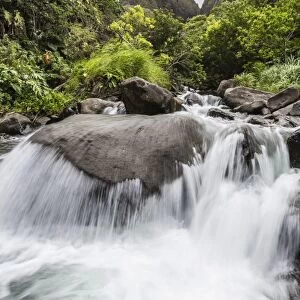 Waterfall in Iao Valley State Park, Maui, Hawaii, United States of America, Pacific