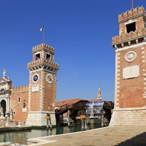 Watergate to the Arsenal of Venice, Venice, UNESCO World Heritage Site, Veneto, Italy