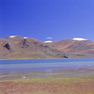 Yamdrok lake, central area, Tibet, China, Asia