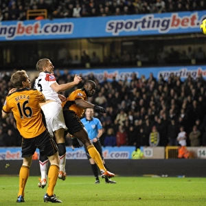 George Elokobi's Equalizer: Wolverhampton Wanderers vs Manchester United in Premier League Action