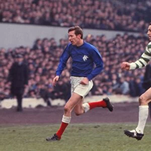 Alex Ferguson and Jim Brogan during the 1969 Scottish Cup Final