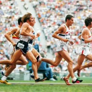 1972 Munich Olympics Mens 5000m Final Print 1972 Munich Olympics Mens 5000m Final Print
