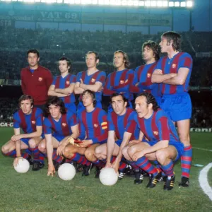 Barcelona during the 1975 European Cup